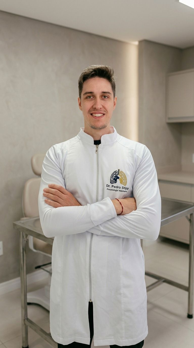 Consulta pneumológica veterinária com o Dr. Pedro Stipp